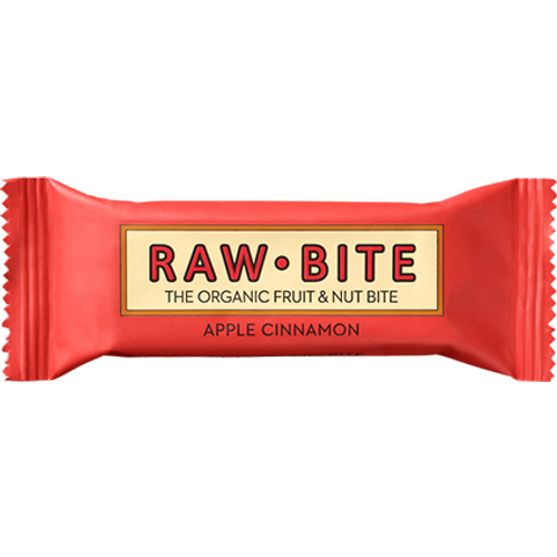 Raw Bite Voćni Energetski Bar  Organski - Jabuka Cimet 50g slika 1