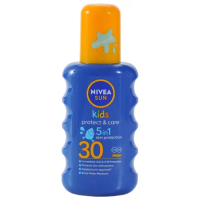 NIVEA SUN PROTECT & CARE KIDS dječji sprej za sunčanje 5u1 SPF 30+ 200 ml
