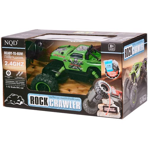 Rock Crawler 1:12 auto na daljinsko upravljanje zeleni slika 8