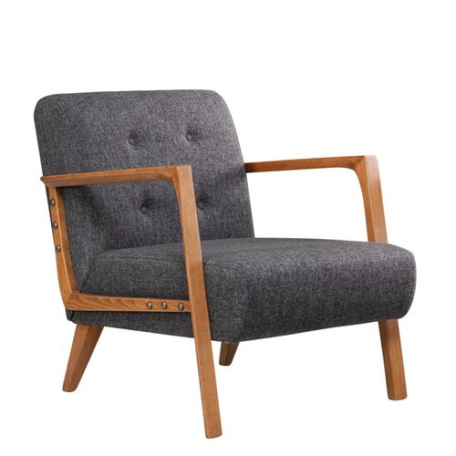 Kemer - Dark Grey Dark Grey Wing Chair slika 9