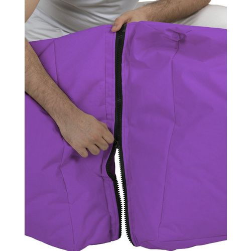 Siesta Sofa Bed Pouf - Purple Purple Garden Bean Bag slika 3