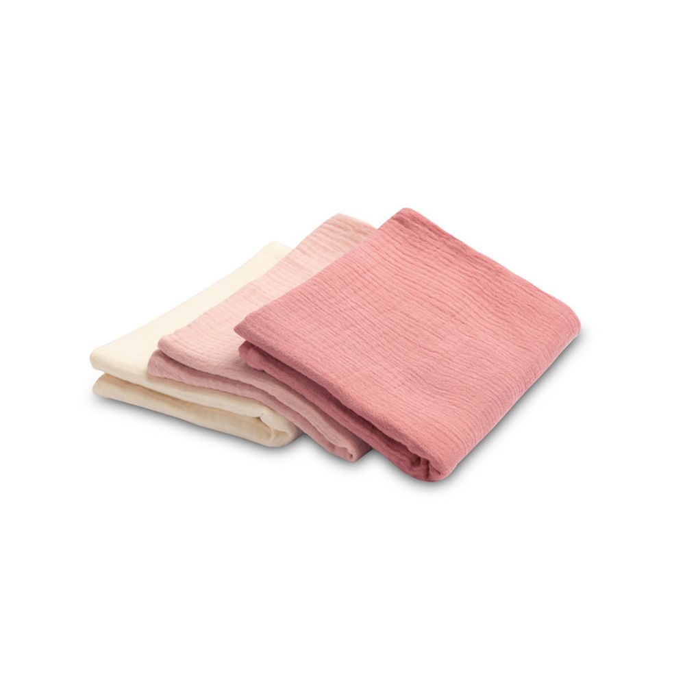 Muslin pelena uniforma roza (pakiranje - 3 kom) slika 2