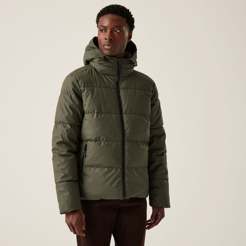 Regatta Muška jakna Saltern Dark Khaki slika 3