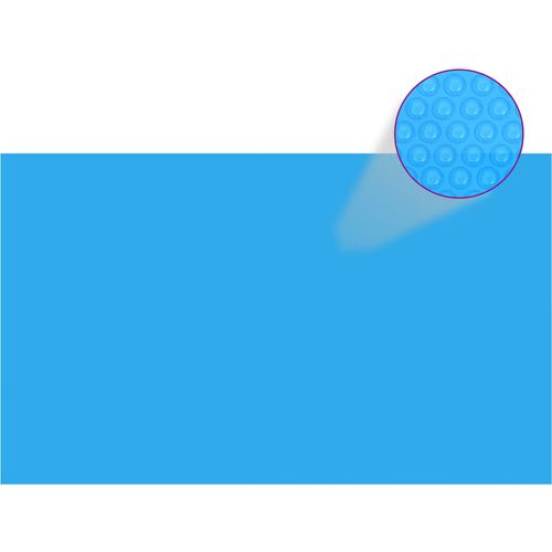 Pravokutni pokrivač za bazen 500 x 300 cm PE plavi slika 16