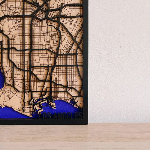 3D mapa grada "Los Angeles" slika 6