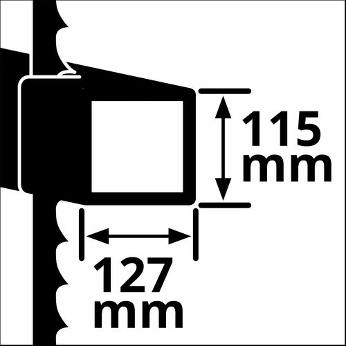 EINHELL Expert akumulatorska tračna pila za metal Power X-Change TE-MB 18/127 Li-Solo slika 6