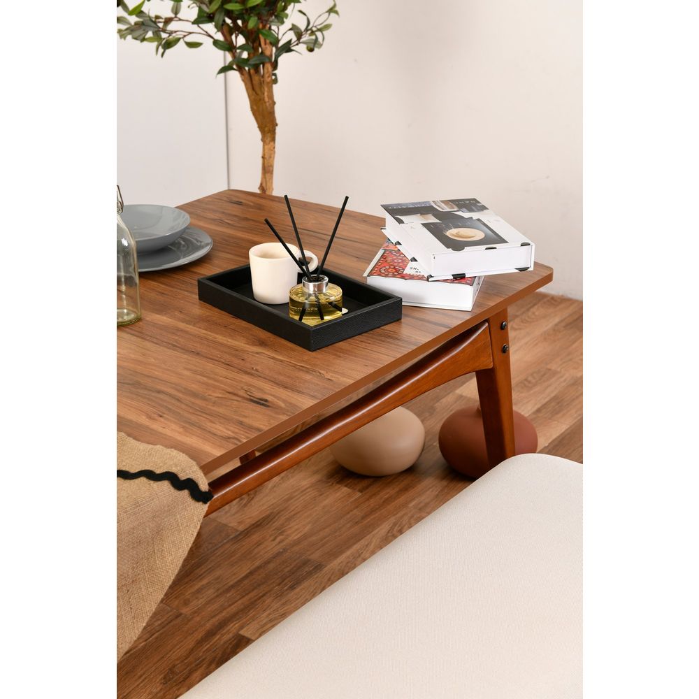 Set Stola i Stolica Touch (2S-1B) WalnutCream (4 Dijela) slika 5
