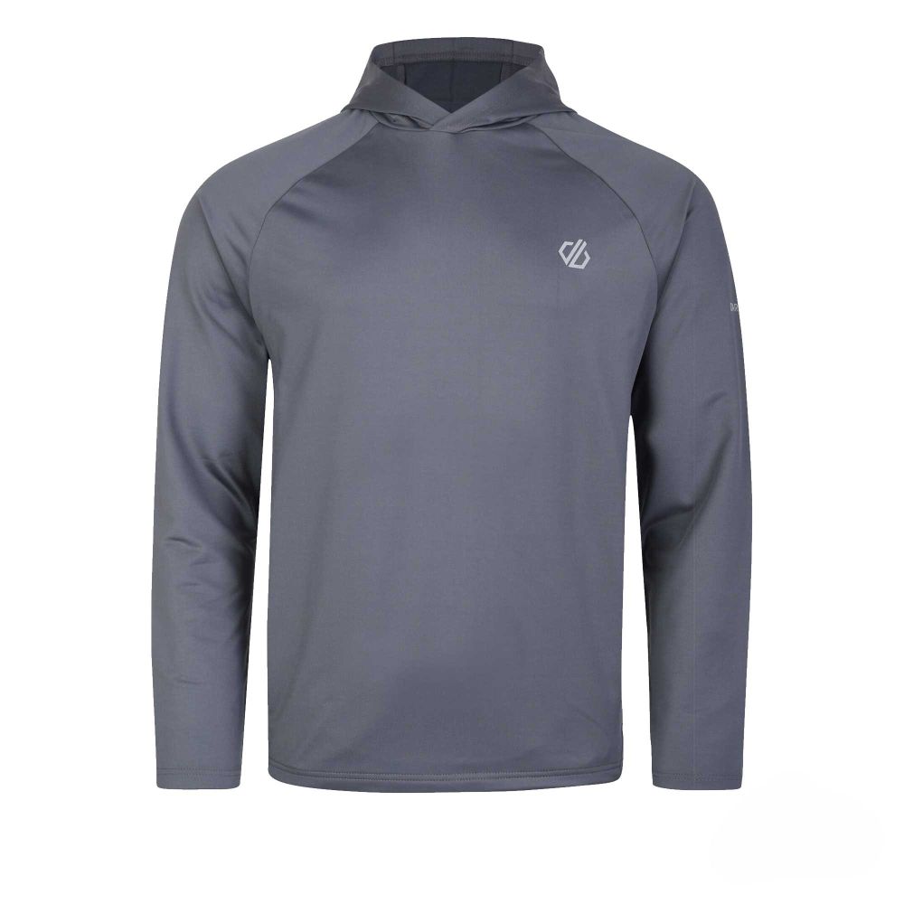 Dare2B Muški duks sa kapuljačom Sprinted Hoodie, Dark Storm slika 1