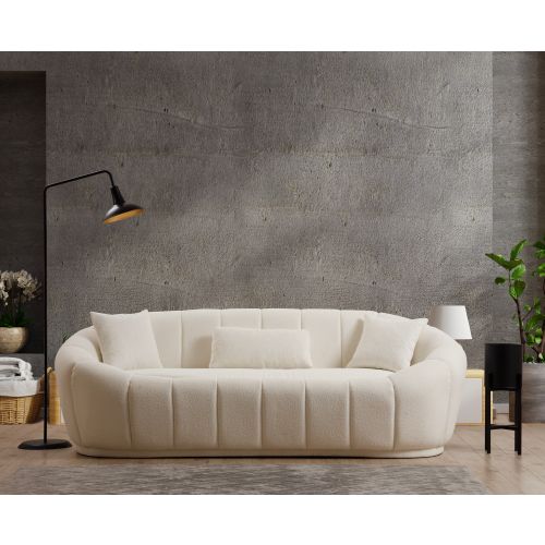 Atelier Del Sofa Midye 3 Cream trosed slika 1