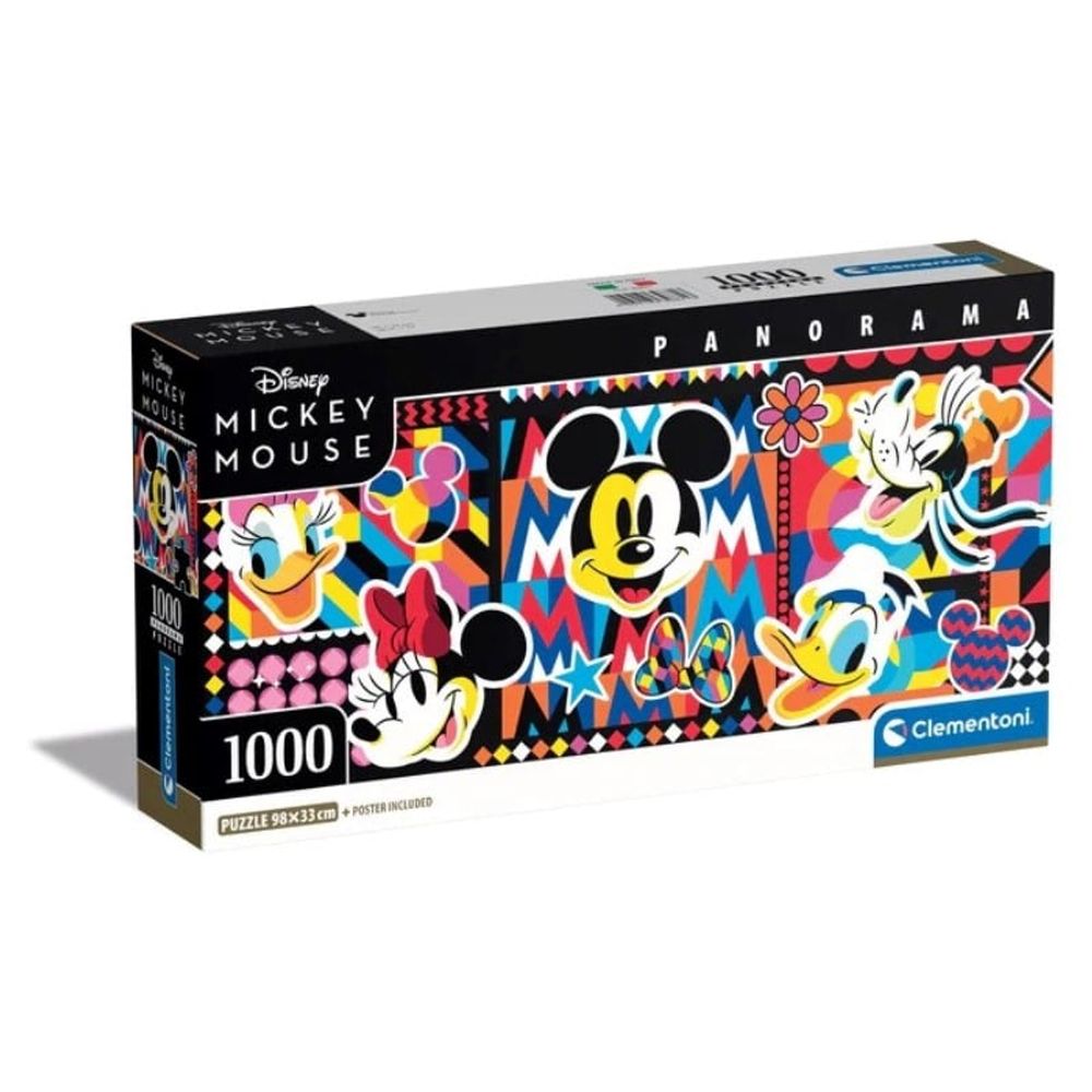 Clementoni CL39871 Puzzle Panorama Disney, 1000kom slika 1