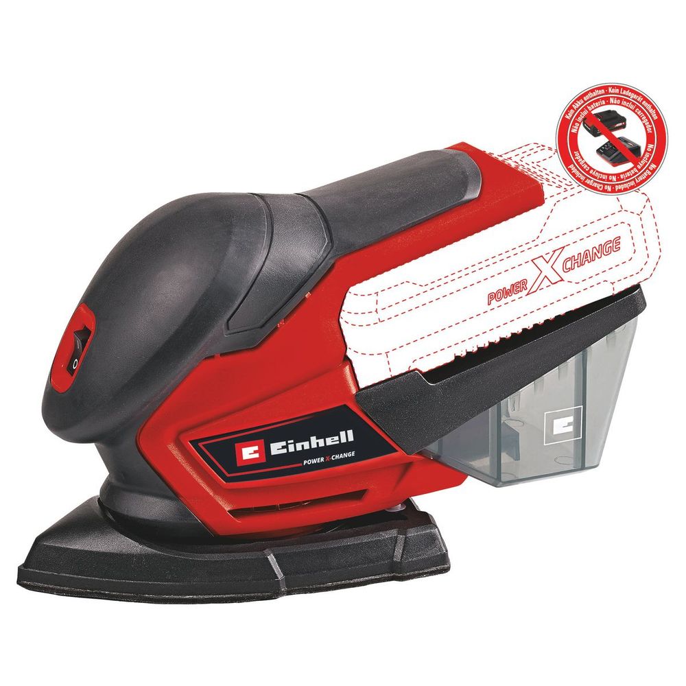 Einhell Akumulatorska vibraciona brusilica TE-OS 18/150 Li Solo slika 2