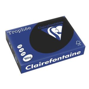 Clairefontaine papir Trophee crna boja A4/160gr 1/250