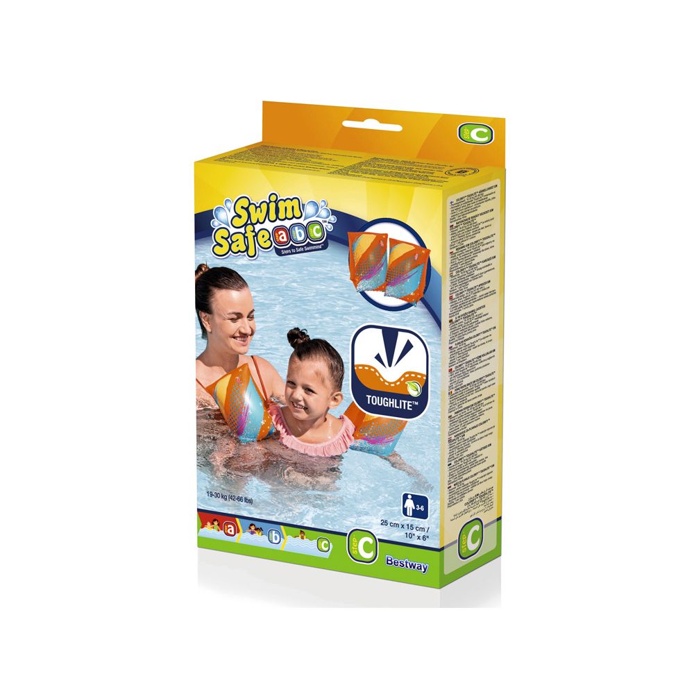 Bestway narukvice za plivanje S/M narančaste 32273 slika 8