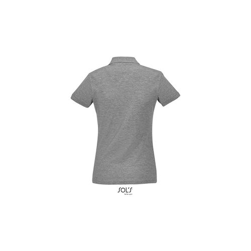 PASSION ženska polo majica sa kratkim rukavima - Grey melange, XL  slika 6