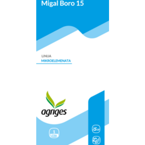 Migal Boro 15 gnojivo 1l slika 2