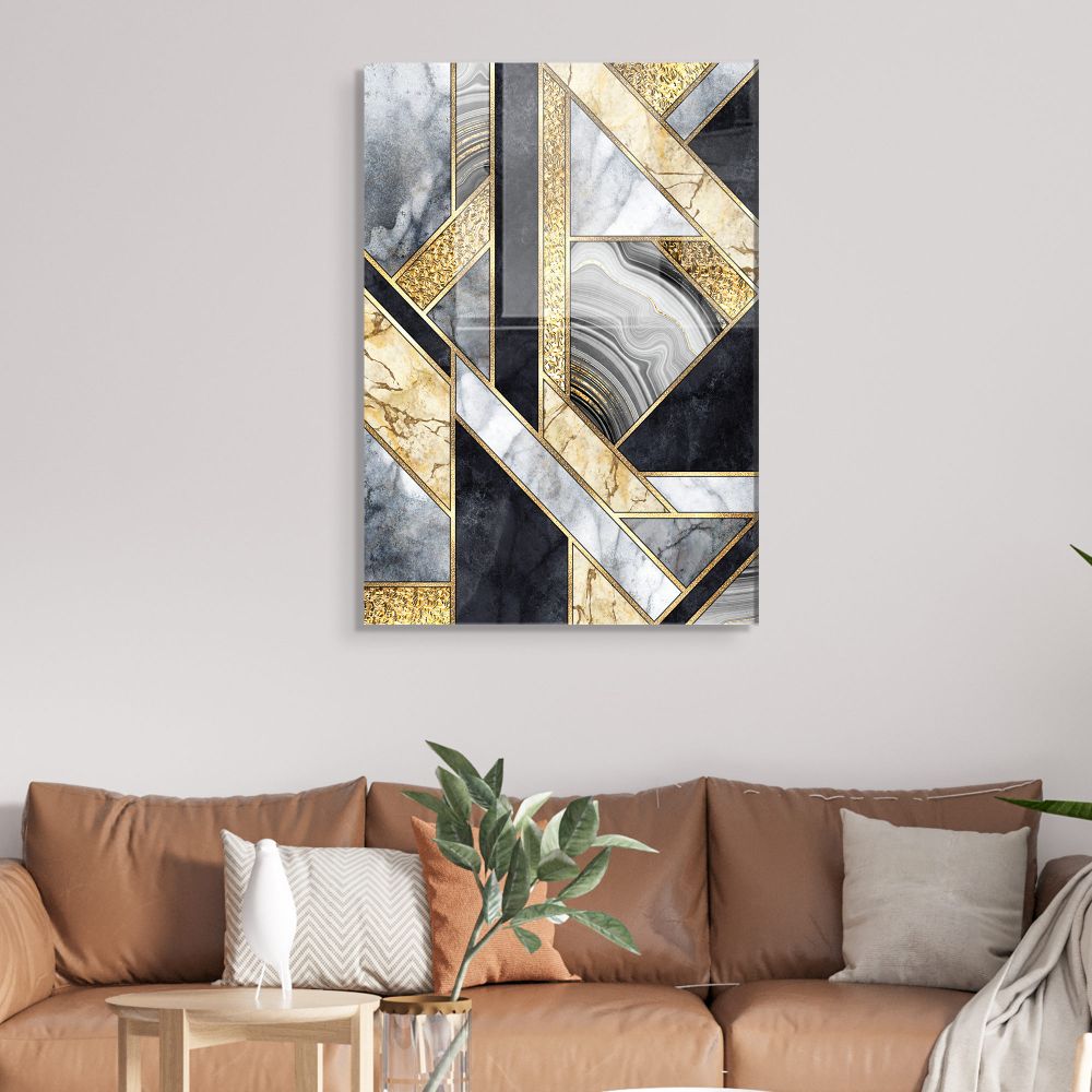 UV-033 - Dekorativna Slika na Kaljenom Staklu, Višebojna, 70 x 100 cm slika 1