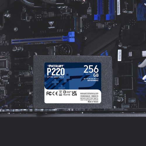 Patriot P220 256GB SSD SATA 3 2.5" slika 4