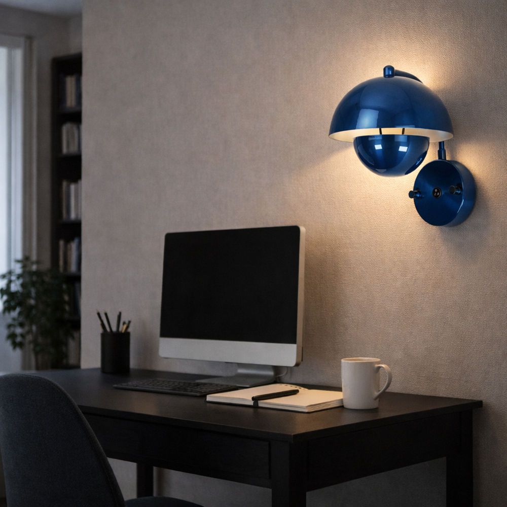 Zidna Lampa Eylul - 15683 - C, Boja: Plava slika 3