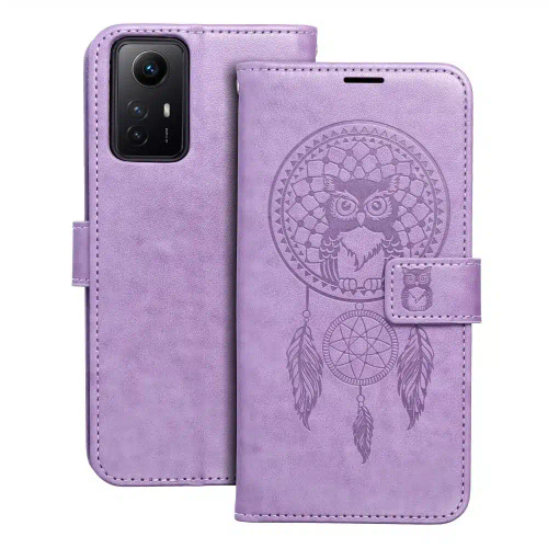 MEZZO Book case preklopna torbica za XIAOMI Redmi Note 12S dream catcher ljubičasta slika 1