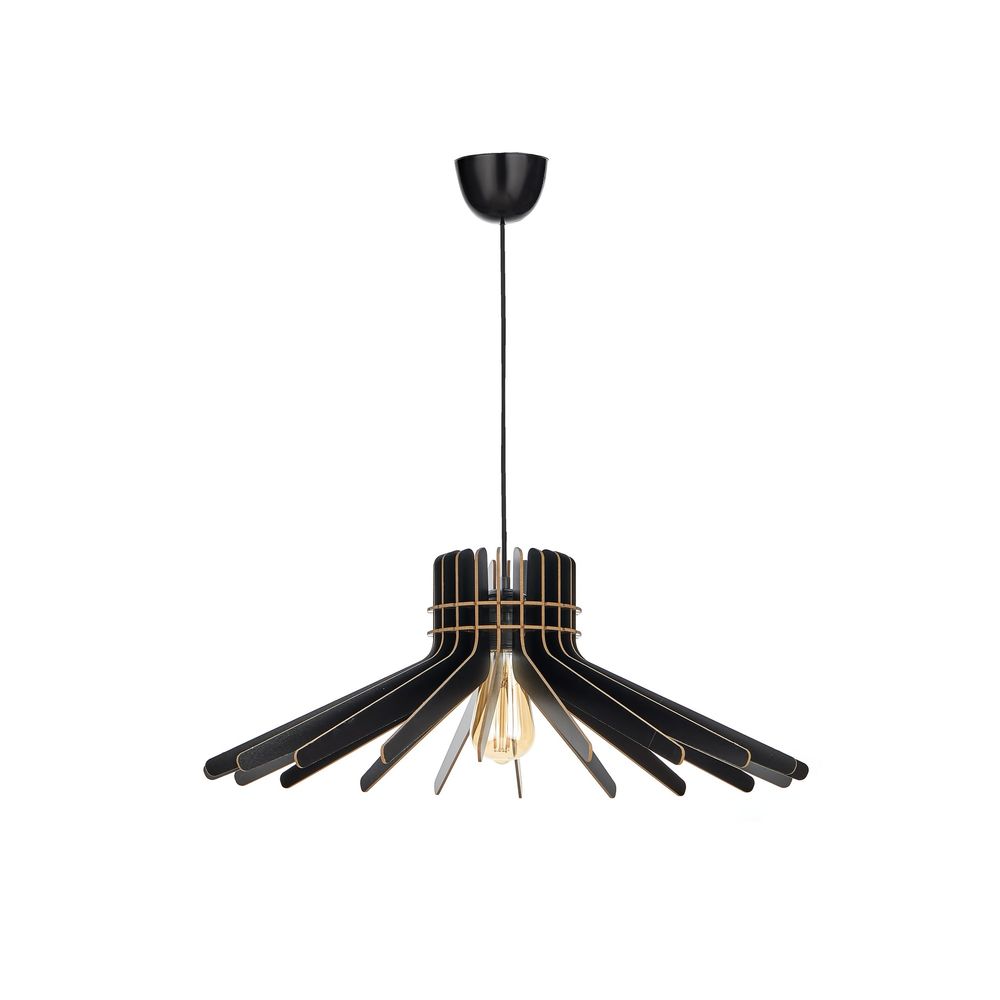 Luster Boomerang - Crni dizajnerski luster slika 2