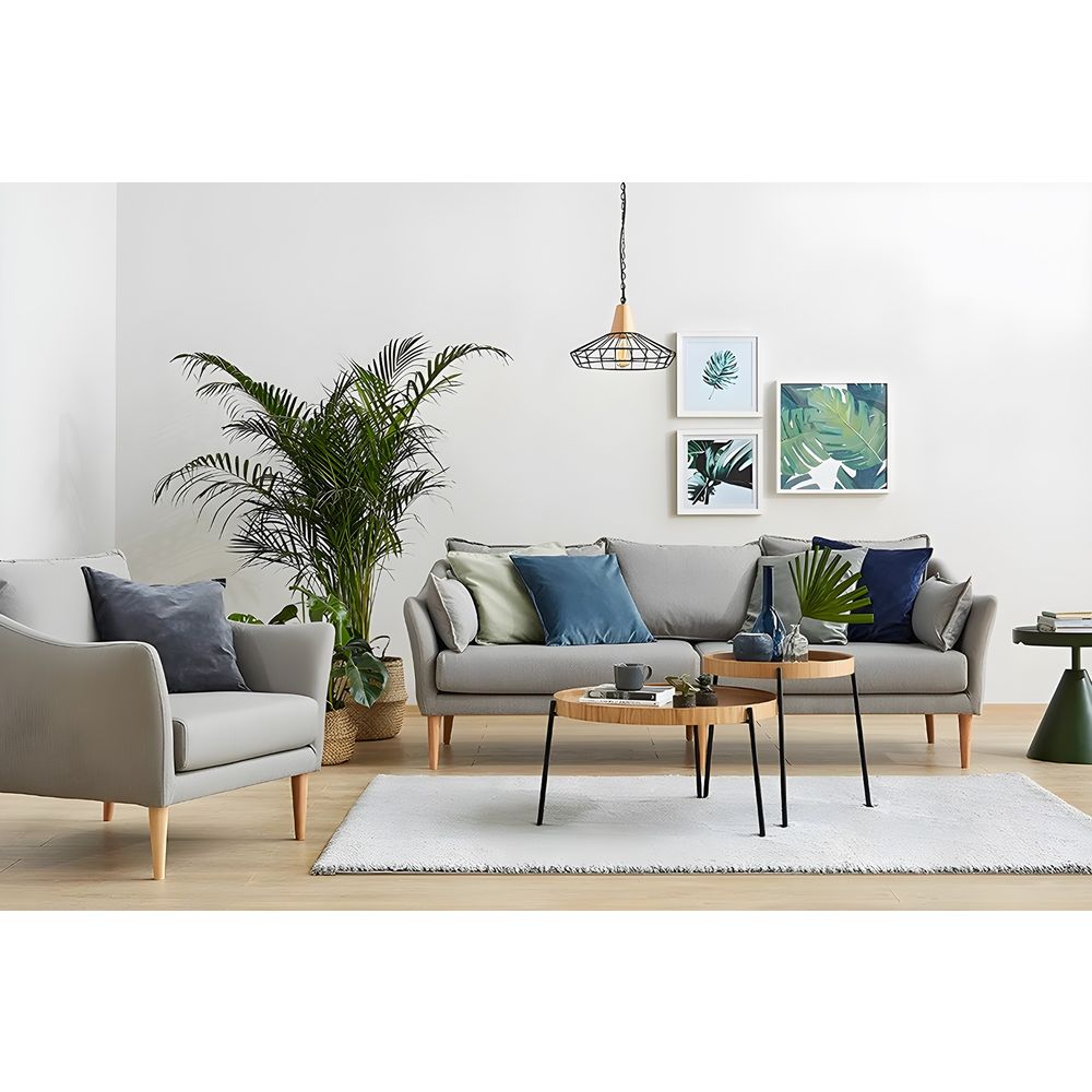Nesting table Ronda - Set od 2 komada, prirodne boje slika 4