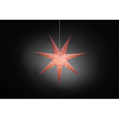 Konstsmide 2982-134 božićna zvijezda  N/A žarulja, LED ružičasta  vezena, s izrezanim motivima, s prekidačem Konstsmide 2982-134 božićna zvijezda   žarulja, LED ružičasta  vezena, s izrezanim motivima, s prekidačem slika 1