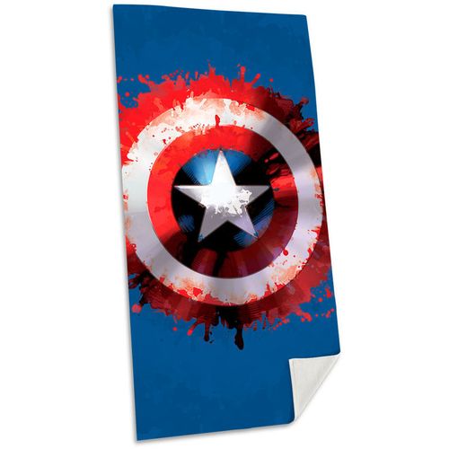 Marvel Captain America cotton beach towel slika 1