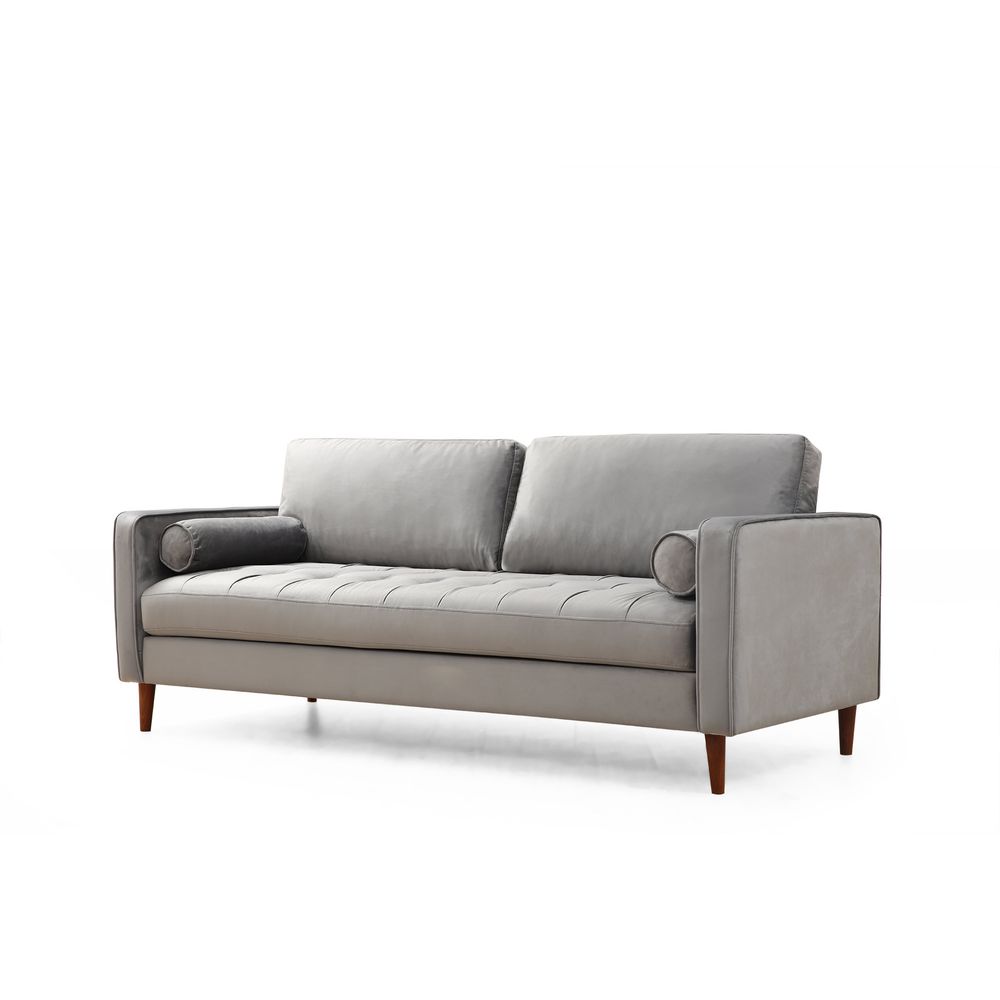 Sofa Rome - Svijetlo Siva Trosečna Sofa slika 8