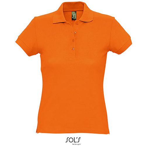 PASSION ženska polo majica sa kratkim rukavima - Narandžasta, XL  slika 4