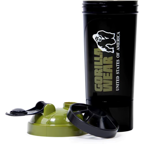 Gorilla Wear Šejker Compact - Black/Army Green slika 3