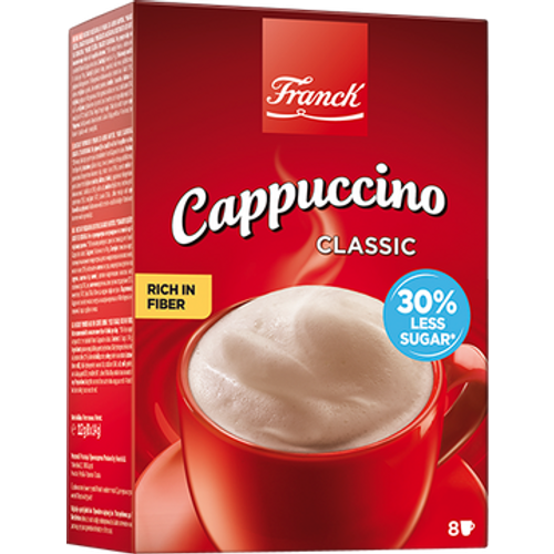 Franck Cappuccino Manje šećera 112g slika 1