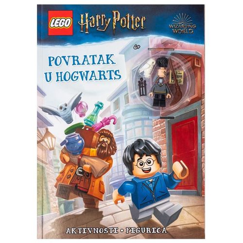 Lego Harry Potter - Povratak u Hogwarts: knjiga s aktivnostima i minifigurama slika 1