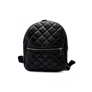 ILEA Ženski ruksak Topstitch, Crni