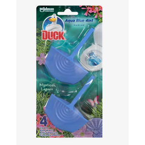 Duck osvježivač WC školjke Aqua Blue Mystical 4u1 2x36 g