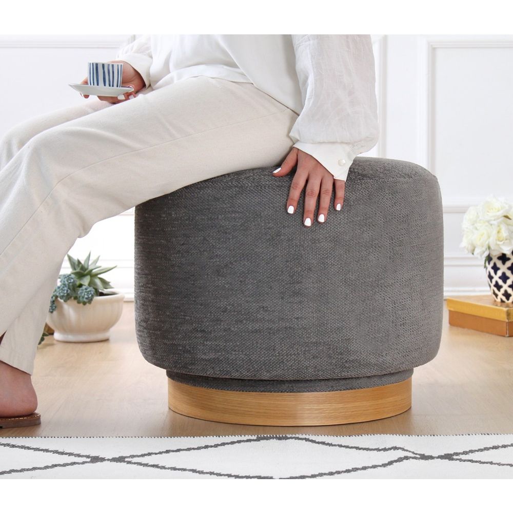 Turneed - Sivi Pouf slika 2