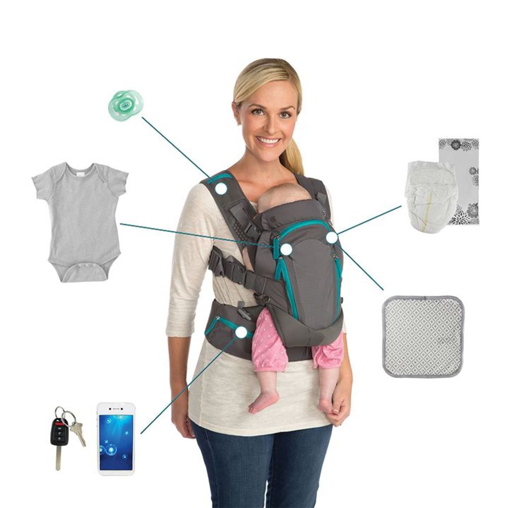 Infantino Carry On Nosiljka za bebu Multi-Pocket slika 9