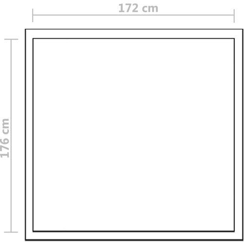 Staklenik od ojačanog aluminija 3,46 m² slika 59