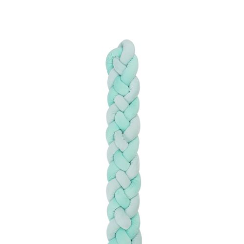 Kikka Boo ogradica pletenica 4-Braids 180x15 cm - Mint slika 1