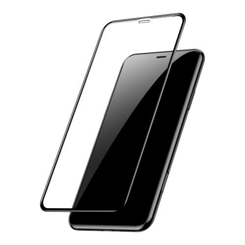 Baseus 3D zaštitnik zaslona od kaljenog stakla za iPhone 11 Pro Max / iPhone XS Max slika 2