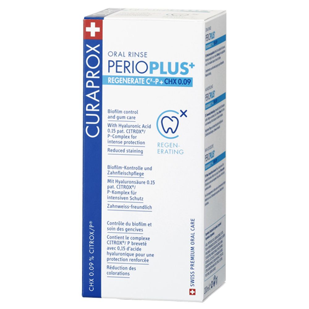 Curaprox Tečnost za ispiranje usta Perio Plus Regenerate 200ml slika 2