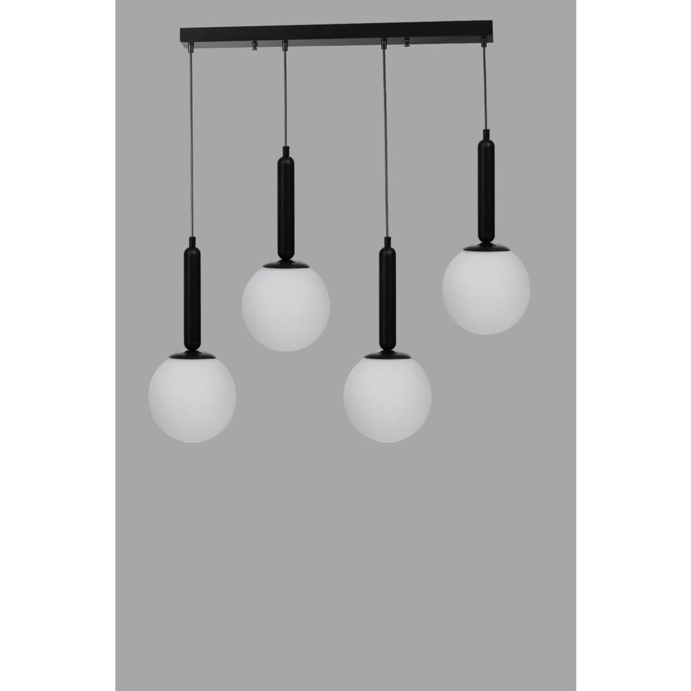 Opviq Luster 031, Bijela, Crna slika 2