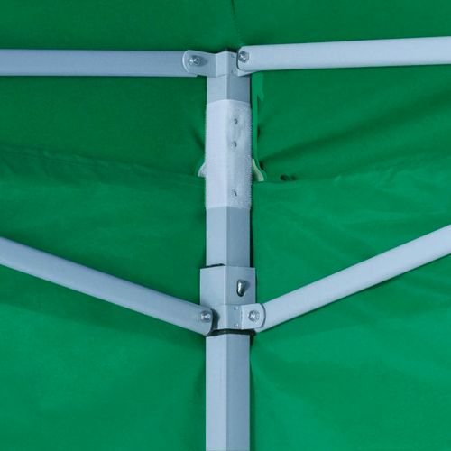 Zeleni sklopivi šator 3 x 3 m s 4 zida slika 15