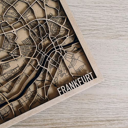 3D mapa grada "Frankfurt"🇩🇪 slika 6