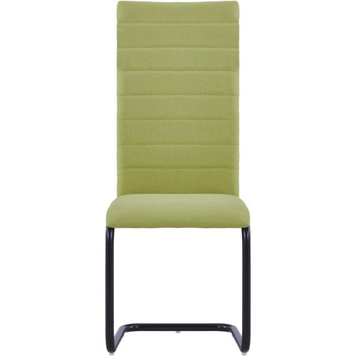 Konzolne blagovaonske stolice od tkanine 6 kom zelene slika 31