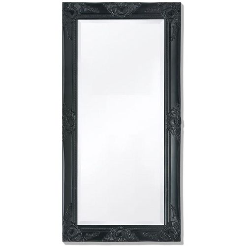Zidno ogledalo Barokni stil 100x50 cm Crno slika 7