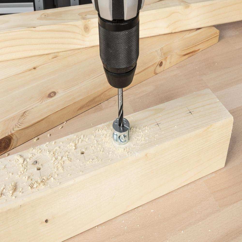 Wolfcraft Graničnik Dubine Bušenja Set Univerzalni fi 6, 8, 10 mm / 4 dijelni - 2755000 slika 3