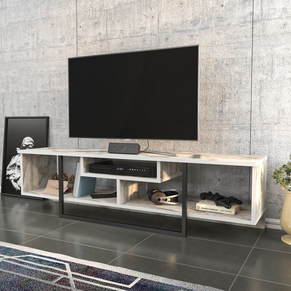 TV Stalak Asal 150 - Crni, Efez slika 3