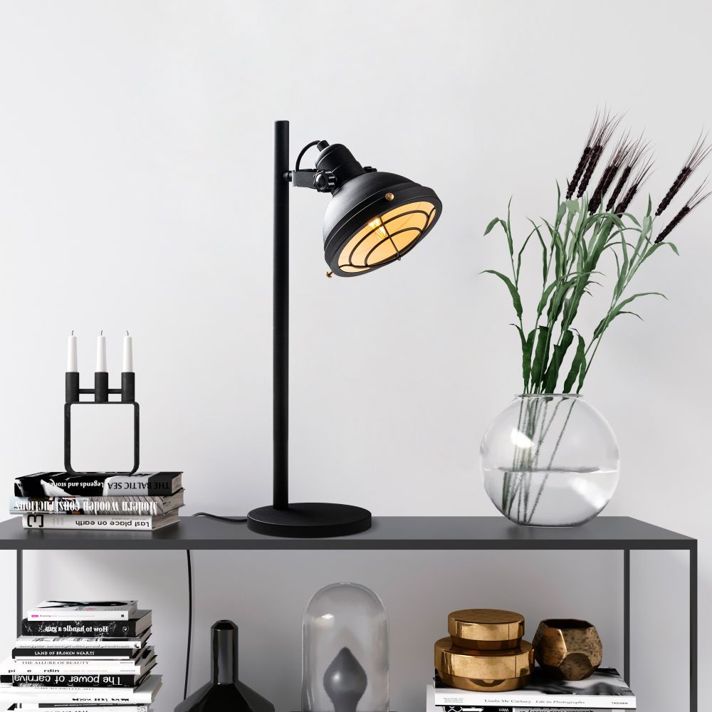 Stolna Lampa Spoly 13801 - Zlatna slika 1