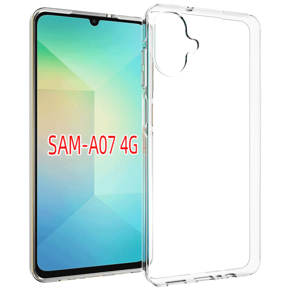 NN-Su Maska za Samsung A07, Transparent - Galaxy A07 TPU Phone Case slika 1