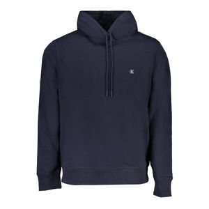 CALVIN KLEIN MEN'S BLUE ZIPLESS SWEATSHIRT